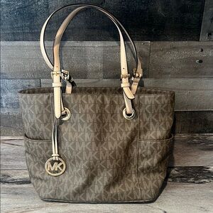 Michael Kors Brown Tote Bag